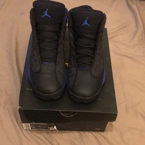 Air Jordan Retro Hyper Royal Blue/Black 13 (GS) Size 6.5Y W/Box